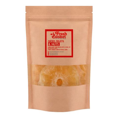 Fresh Basket Dried Pineapple Rings, 150g