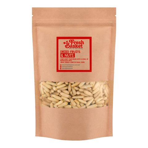 Fresh Basket Pine Nuts (Chilgoza) Without Shell, 500g