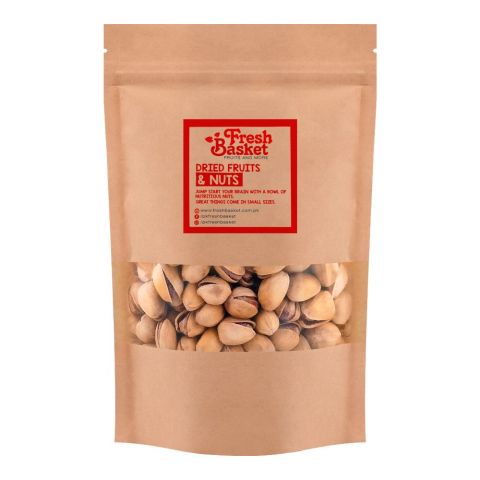 Fresh Basket Pistachios (Pista) Salted-In-Shell, 500g