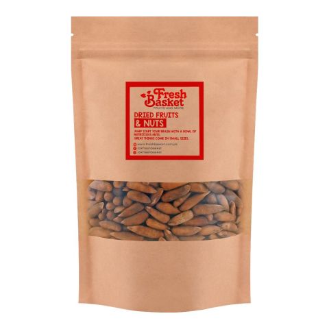 Fresh Basket Pine Nuts (Chilgoza) With Shell, 500g