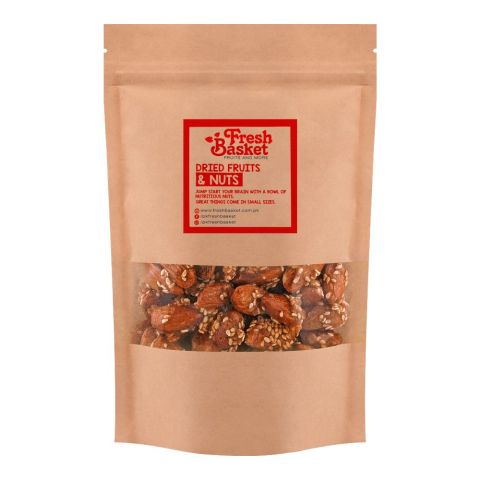 Fresh Basket Almonds (Badam), Caramel Coated, 200g