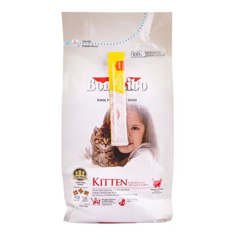 BonaCibo Kitten Chicken With Anchovy & Rice Food, 1.5 KG