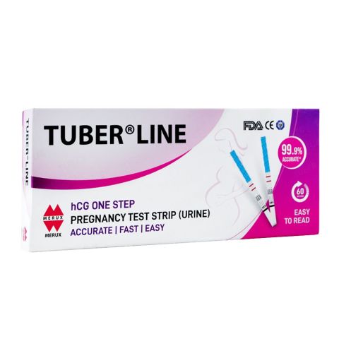Tuber Line One Step Pregnancy Test Strip Kit, 1-Pack
