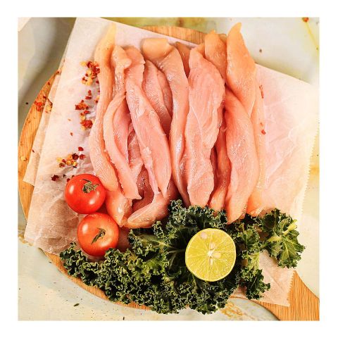 Meat Expert Chicken Boneless Strips, Premium Cut, Fresh & Tender, 1000g Pack