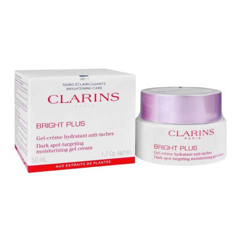 Clarins Paris Bright Plus, Dark Spot Targeting Moisturizing Gel Cream, 50ml