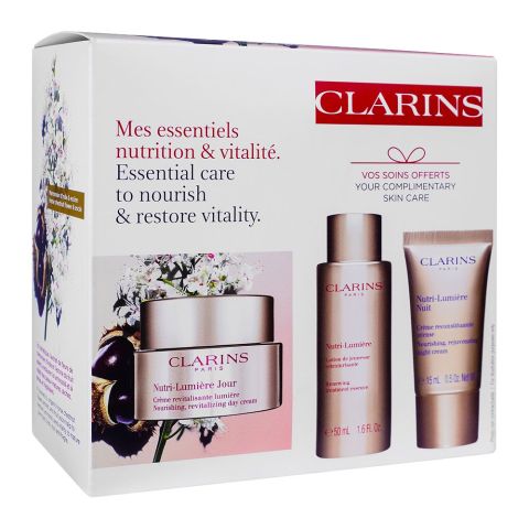 Clarins Paris Mes Essentials, Nutrition & Vitalite Set