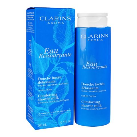 Clarins Eau Ressourcante Comforting Shower Milk, 200ml