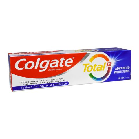 Colgate Advanced Whitening Toothpaste, 100ml