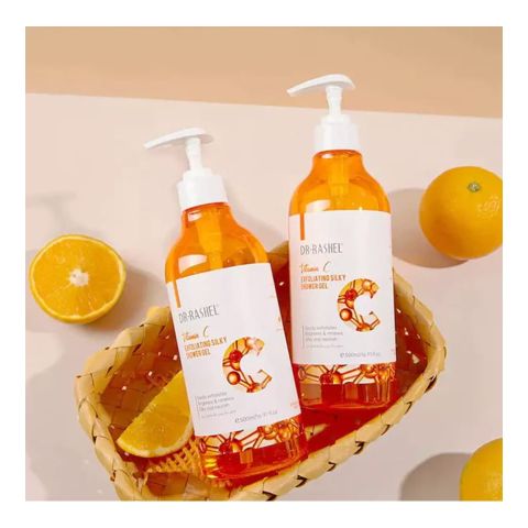 Dr. Rashel Vitamin C Exfoliating Silky Shower Gel, 500ml