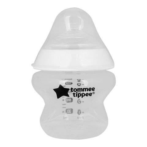 Tommee Tippee Natural Start PP Feeding Bottle, 0m+ Slow Flow, BPA Free, 150ml, 423901