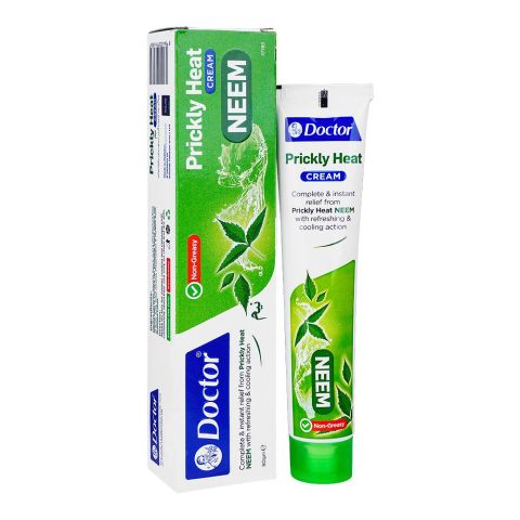 Doctor Neem Prickly Heat Cream, 80g