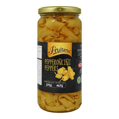 Fruitamins Pepperoncini Jalapeno Peppers, 467g