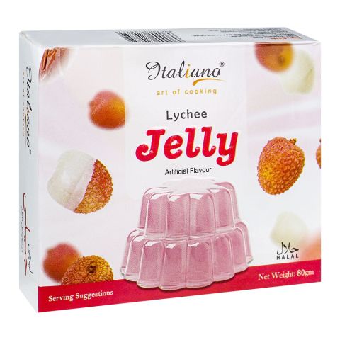 Italiano Lychee Jelly Powder, 80g