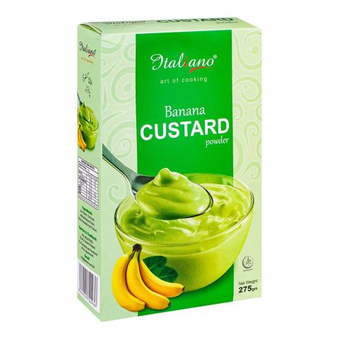 Italiano Banana Custard Powder, 275g