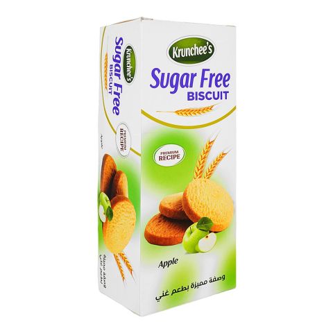 Krunchee's Sugar Free Apple Biscuit, 100g
