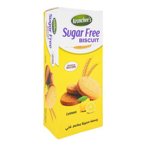 Krunchee's Sugar Free Lemon Biscuit, 100g