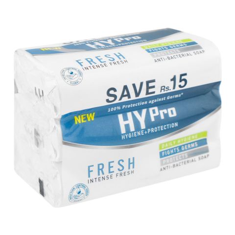 Hypro Fresh Anti-bacterial Blue Soap, 120g Each, 3-Pack