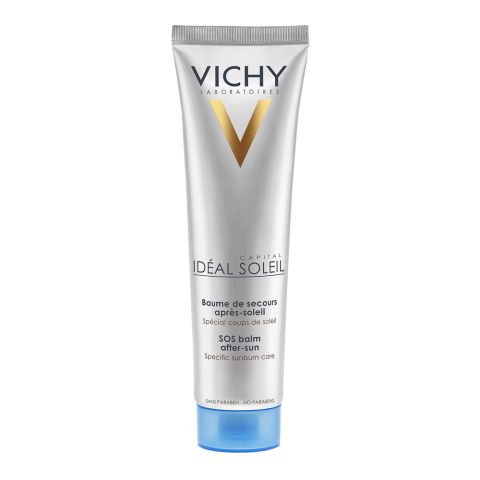 Vichy Capital Ideal Soleil After Sun SOS Balm Body Moisturizer, For All Skin Types, 100ml