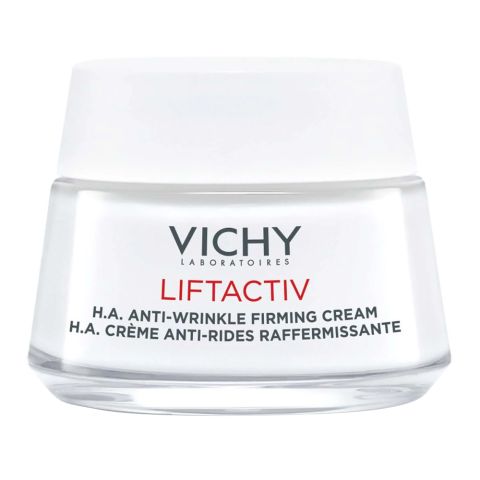 Vichy LiftActiv H.A. Anti-Wrinkle Firming Day Cream, For All Skin Types, 50ml