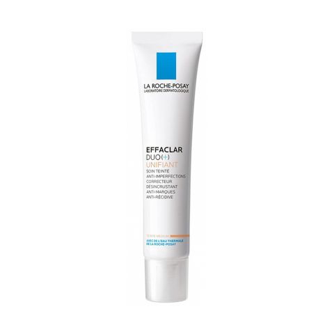 La Roche-Posay Effaclar Duo(+) Unifiant Tinted Anti-Acne Moisturizer 40ml, For Oily Blemish-Prone Skin, 40ml