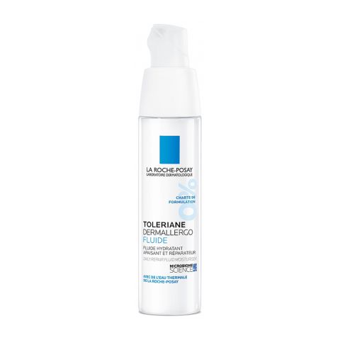 La Roche-Posay Toleriane Dermallergo Fluid Lightweight Moisturizer, For Oily, Combination Skin Types, 40ml