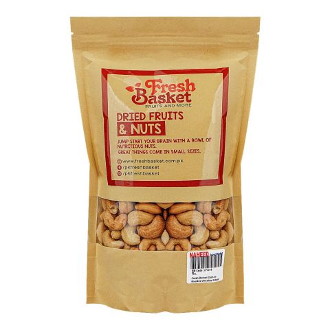Fresh Basket Roasted Cashew (Kajoo), Unsalted, 500g