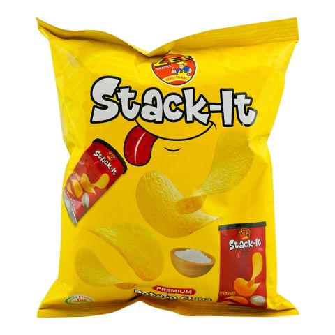 Zee Stack-It Original Potato Chips, 62g