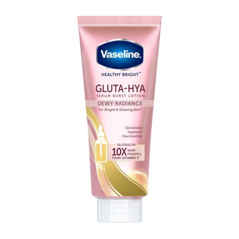 Vaseline Healthy Bright Gluta-Hya Dewy Radiance Serum Burst Lotion, 300ml