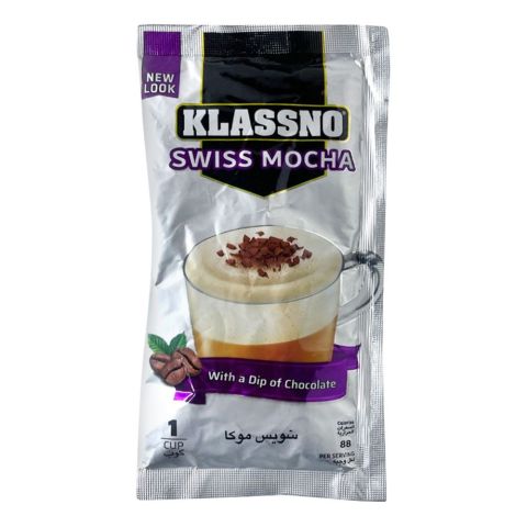 Klassno Swiss Mocha With a Dip Of Chocolate Coffee, 1-Sachet, 20g