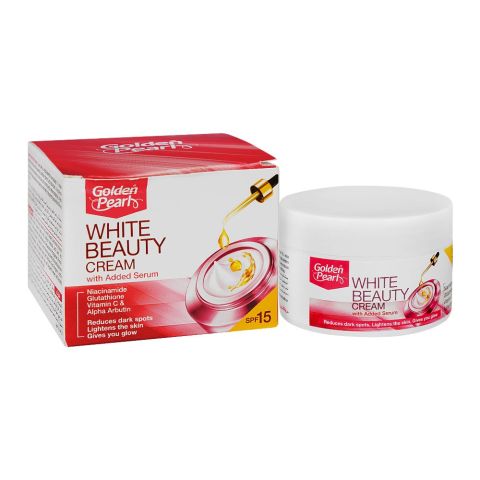 Golden Pearl White Beauty Cream with Added Serum, SPF15, 50ml