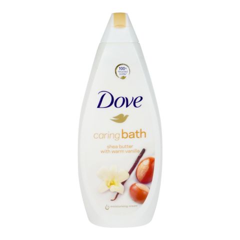 Dove Caring Bath Body Wash With Shea Butter and Warm Vanilla, 750ml