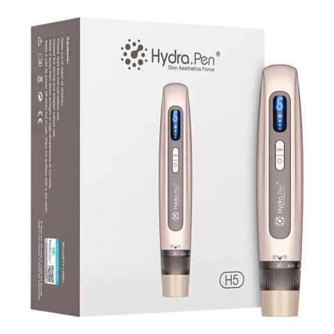 Hydra Pen Microneedle System, Dermapen Microneedling Device, Brown, H5