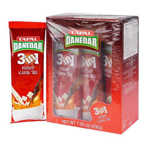 Tapal 3in1 Instant Tea with Karak Flavor, 20g Each, 10-Pack