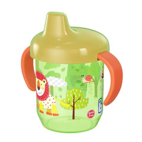 Mum Love Portable Sippy Cup, For 6 Months+, 250ml, Green, C-17