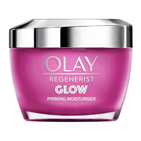 Olay Regenerist Glow Hydrate+Protect+Renew Day Moisturizer, Hydrating & Anti-Aging Face Cream, SPF 30, 50ml