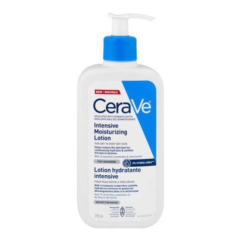 CeraVe Intensive Moisturizing Lotion with Ceramides and Shea Butter, For Dry Skin, 355ml