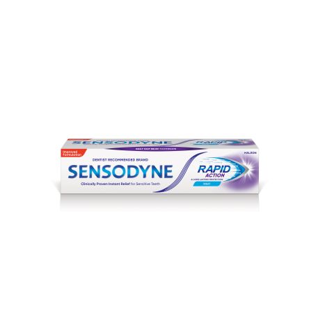 Sensodyne Rapid Action & Long Lasting Protection Mint Toothpaste, 100g