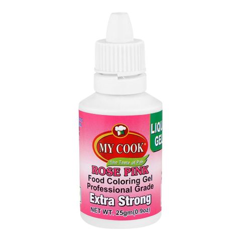 My Cook Rose Pink Food Coloring Gel, 25g