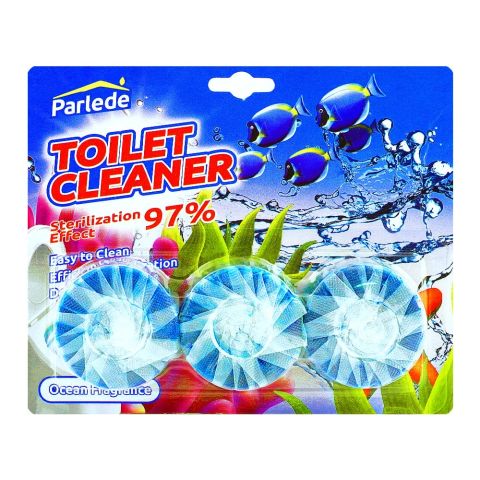 Parlede Flushmatic Toilet Cleaner 97% Ocean Fragrance, PLD-003, 3-Pack