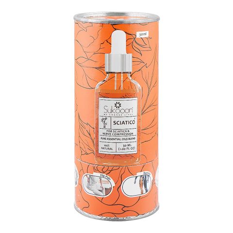 Sukoon Sciatico Essential Oil, For Sciatica & Nerve Compression, 30ml