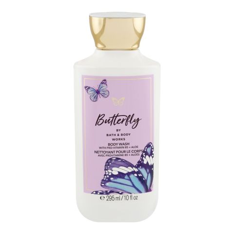 Bath & Body Works Butterfly Body Wash with Pro-Vitamin B5+Aloe, 295ml