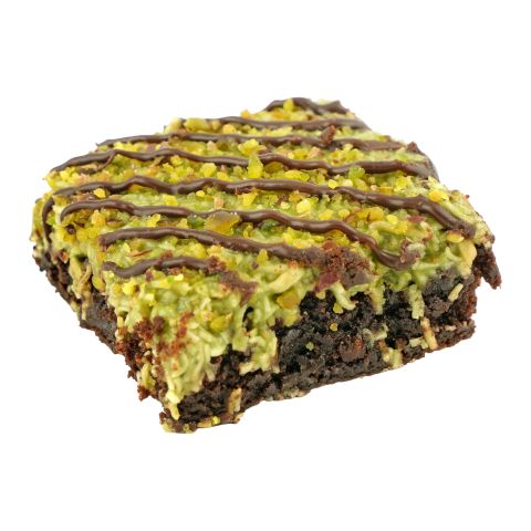 Fresh St! Kunafah Pistachio Brownie, 1-Piece