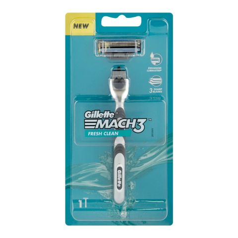 Gillette Mach3 Fresh Clean Razor, 1-Pack