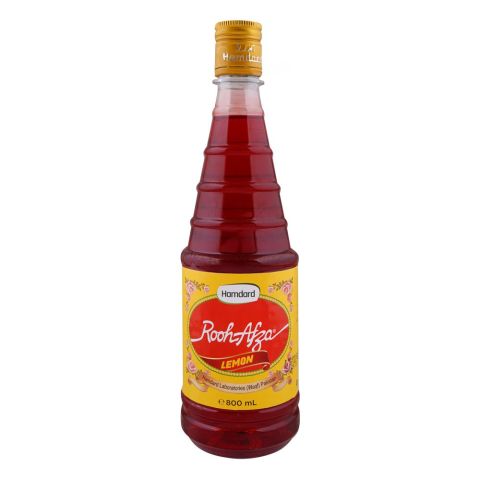 Rooh Afza Lemon Drink (Sharbat) Syrup, 800ml