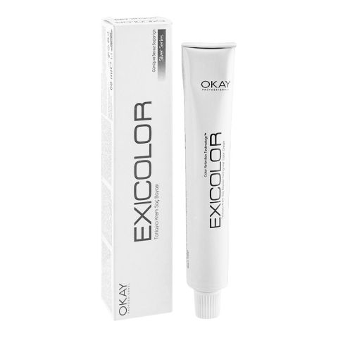 Okay Professional Exicolor Tonning Hair Color Cream, 60ml, Slate Gray