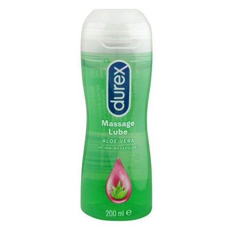 Durex Aloe Vera Massage Lube, 200ml