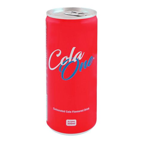 Cola One Soft Drink, 250ml Can