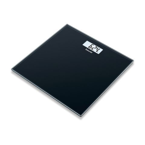 Beurer Glass Bathroom Scale, Black, GS 10