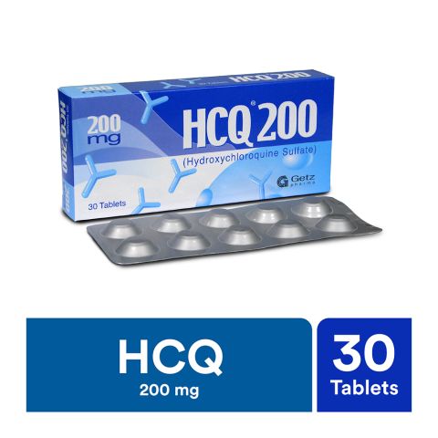 Getz Pharma HCQ Tablet, 200mg, 30-Pack
