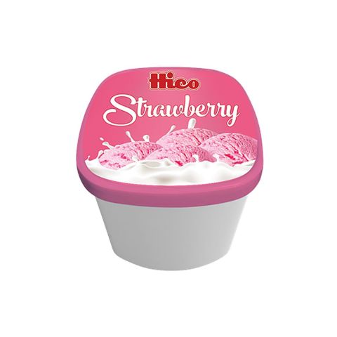 Hico Strawberry Ice Cream Family Pack, 1500ml